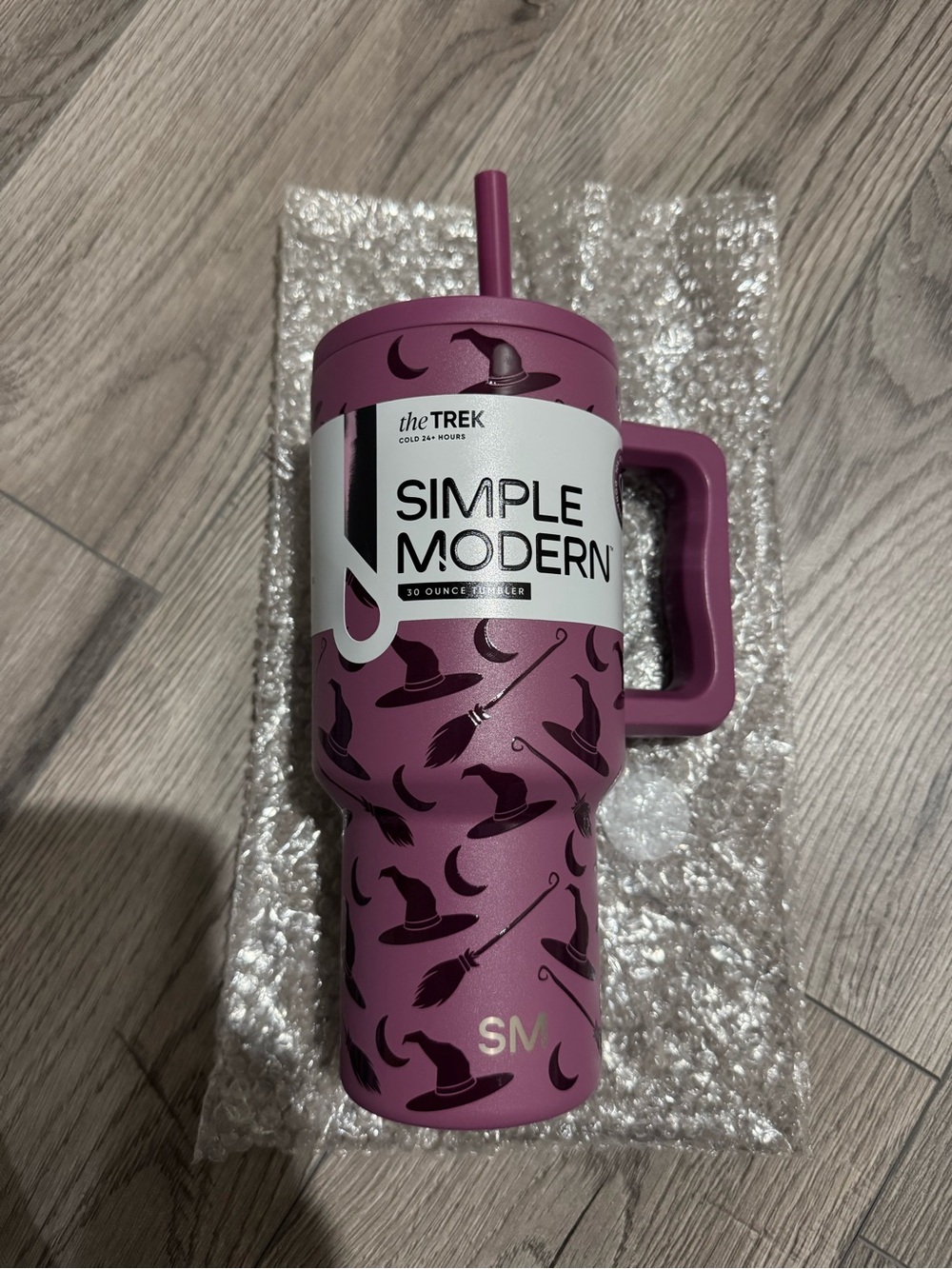 Simple Modern theTREK 30oz Travel Tumbler - Plum Witch Pattern